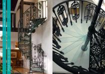 SCALE A CHIOCCIOLA IN GHISA - CAST IRON STAIRCASES-15