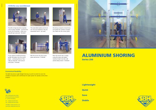 ALUMINIUM SHORING