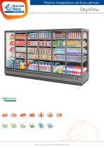 Positive temperature vertical cabinets : SkyView-1