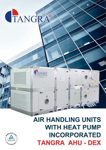 Air Handling Units with Heat Pump Incorporated TANGRA AHU DEX