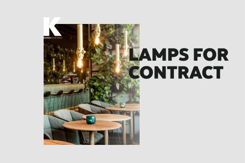 PROJECTS - LAMPS FOR CONTRACT