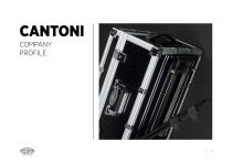 CANTONI - Company Profile - 2