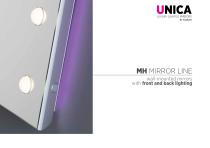 Unica, MH mirrors line Catalogue - 1