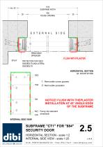 security doors istallation solutions technical drawings-14