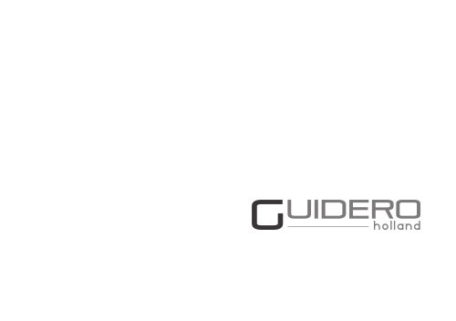 GUIDERO - Designed for Distinction