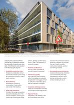 Substained building with classified fittings.-7