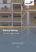 A.3 Technical Sheet Balcony Balustrades - 1