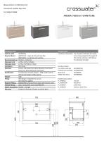 ARENA 700mm Basin - 1