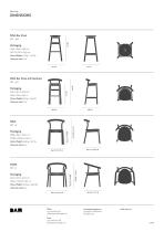 Product sheet - DINA bar chair - 4