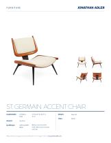 ST. GERMAIN ACCENT CHAIR - 1