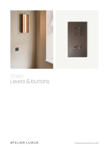 LEVERS & BUTTONS