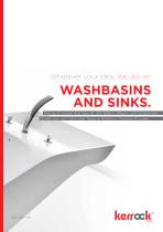 WASHBASINS AND SINKS. - 1