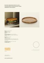 Round Plate Travertine factsheet - 2