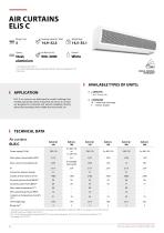 AIR CURTAINS AND AIR CURTAIN-FAN HEATER UNITS - 6