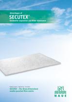 SECUTEX® Geotextile separation and fi lter nonwovens