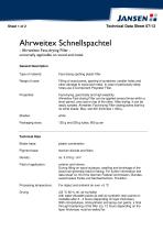 Ahrweitex Fast-drying Filler