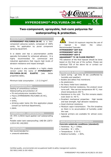 HYPERDESMO®-POLYUREA-2Κ-HC