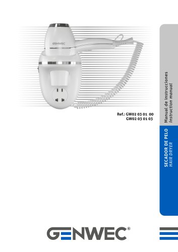 GW02 03 01 00 ,GW02 03 01 03 nstruction manual