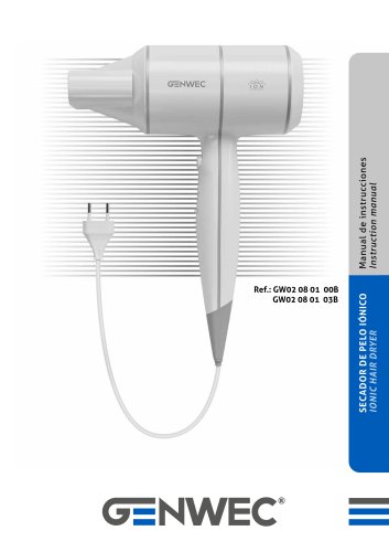 GW02 08 01 00B,GW02 08 01 03B  nstruction manual