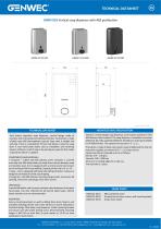 GW04 01B Vertical soap dispenser with ABS pushbutton