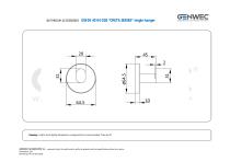 GW05 40 04 02B “CRETA SERIES” single hanger-2