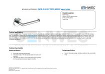 GW05 45 04 02 “CRETA SERIES” paper holder