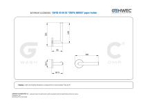GW05 45 04 02 “CRETA SERIES” paper holder-2