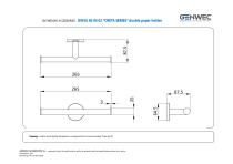 GW05 46 04 02 “CRETA SERIES” double paper holder-2