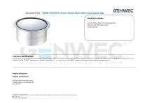 GW06 37 04 02T Circular Waste chute with round-waste-flap
