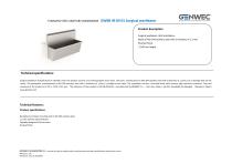 GW08 49 04 01 Surgical washbasin