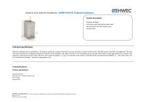 GW08 50 04 01 Pedestal washbasin