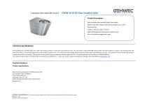 GW08 56 04 01 Floor installed toilet