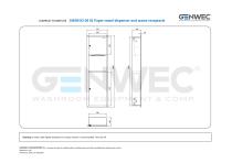 GW09 02 04 01 Paper towel dispenser and waste receptacle-2