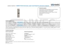 GW09 07 04 01 Hand dryer, paper towel dispenser and waste receptacle-1