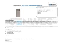 GW09 15 04 01 Semi-recessed wastepaper bin