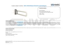 GW11 30 09 00 Nylon & Stainless steel folding bar-1