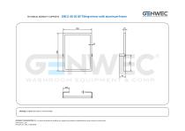 GW11 66 02 00 Tilting mirror with aluminum frame-2