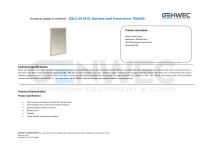 GW11 69 04 01 Stainless steel frame mirror 700x500