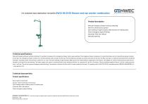 GW12 04 03 05 Shower and eye washer combination