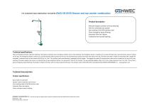 GW12 05 04 05 Shower and eye washer combination