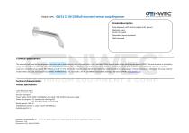 GW13 22 06 02 Wall mounted sensor soap dispenser-1