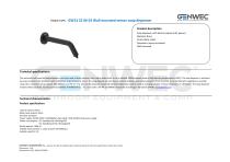 GW13 22 06 03 Wall mounted sensor soap dispenser-1