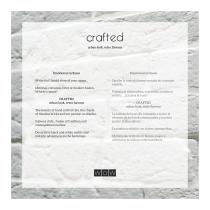 Crafted Catalogue - 2