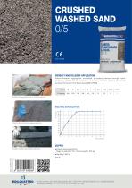 CRUSHED WASHED SAND 0/5-1