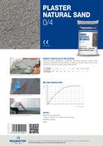 PLASTER NATURAL SAND 0/4-1