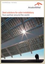 Steel solutions for solar installations - 1