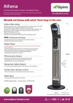 commercial outdoor heater with media player - 1