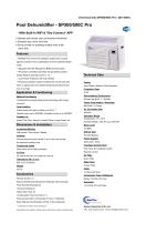 Pool Dehumidifier SP500_500C Pro - 1