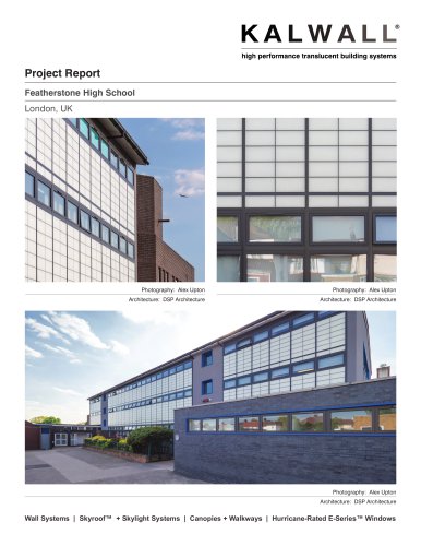 Project Report Featherstone High School