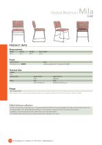 Mila chair | Global balance - 1